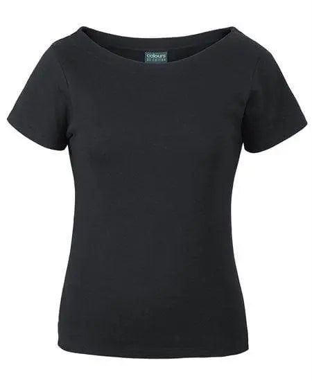 C Of C Ladies S/S Boat Neck Tee 1BTS Jb's Wear