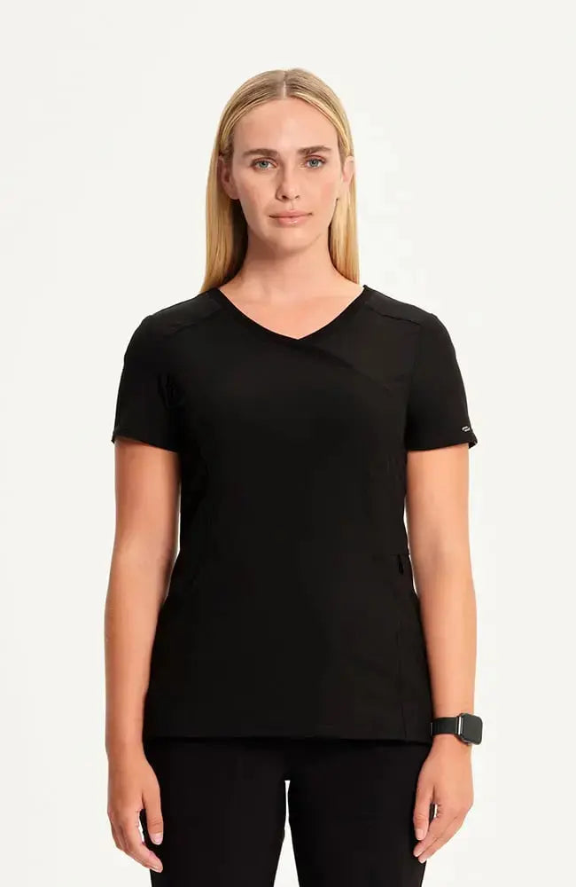 Cherokee Infinity Women's Mock Wrap Scrub Top 2625AÂ Simply Scrubs Australia