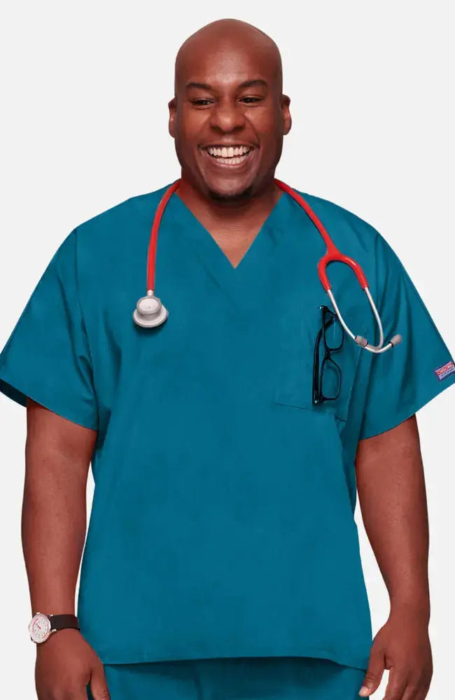 Cherokee Original Unisex V-Neck 2 Pocket Scrub Top 4777Â Simply Scrubs Australia