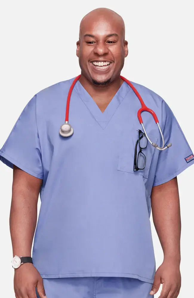 Cherokee Original Unisex V-Neck 2 Pocket Scrub Top 4777Â Simply Scrubs Australia