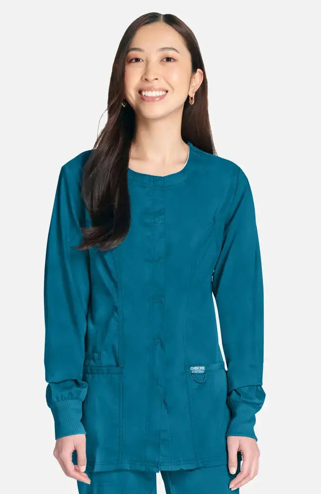 Cherokee Revolution Women's Scrub Jacket WW310Â Simply Scrubs Australia