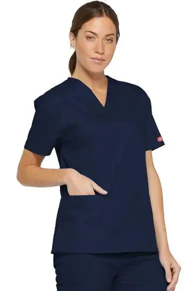 Dickies EDS Signature Women's V-Neck Scrub Top 86706Â Simply Scrubs Australia