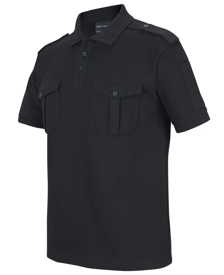 Jb's Short Sleeve Epaulette Polo Shirt 210ES - City Workwear