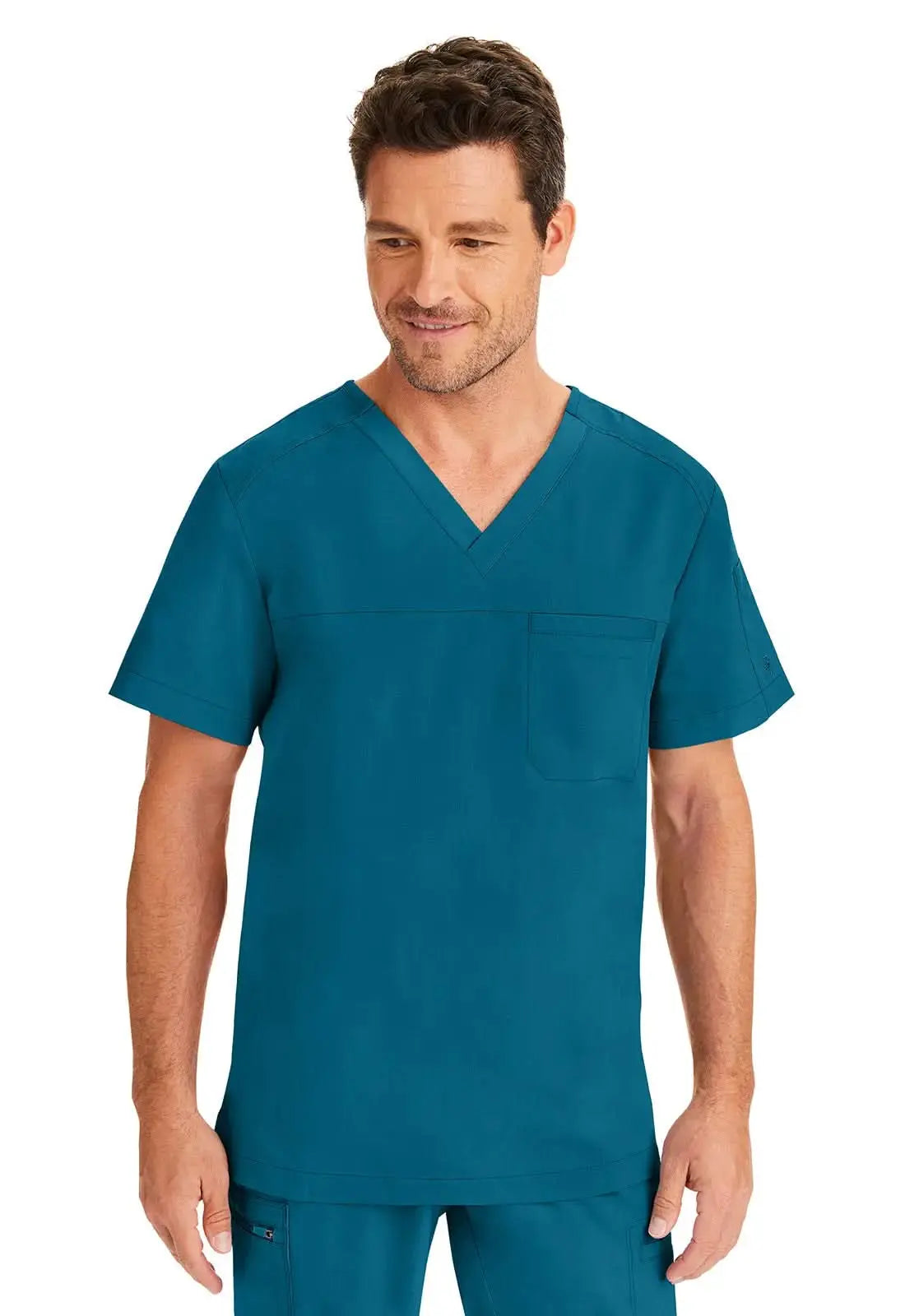 Healing Hands Purple Label Justin Men's Scrub Top 2330Â Simply Scrubs Australia