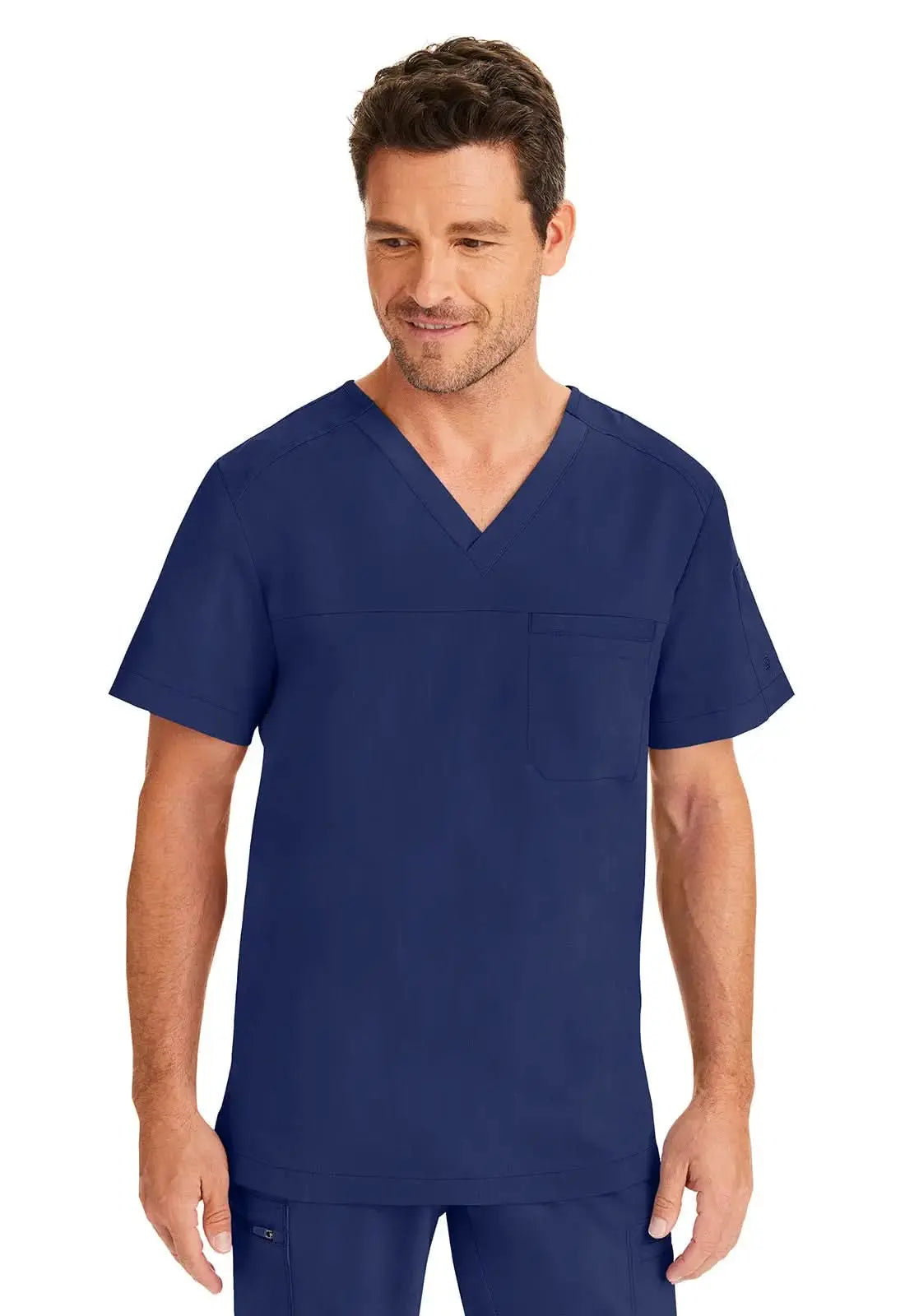 Healing Hands Purple Label Justin Men's Scrub Top 2330Â Simply Scrubs Australia