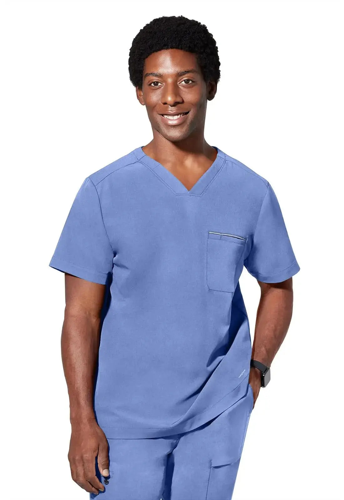Healing Hands Purple Label Spencer Men's Scrub Top 2381Â Simply Scrubs Australia