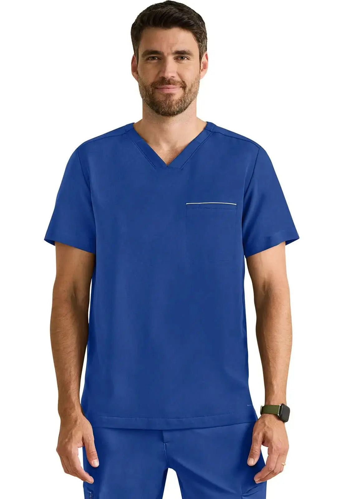 Healing Hands Purple Label Spencer Men's Scrub Top 2381Â Simply Scrubs Australia
