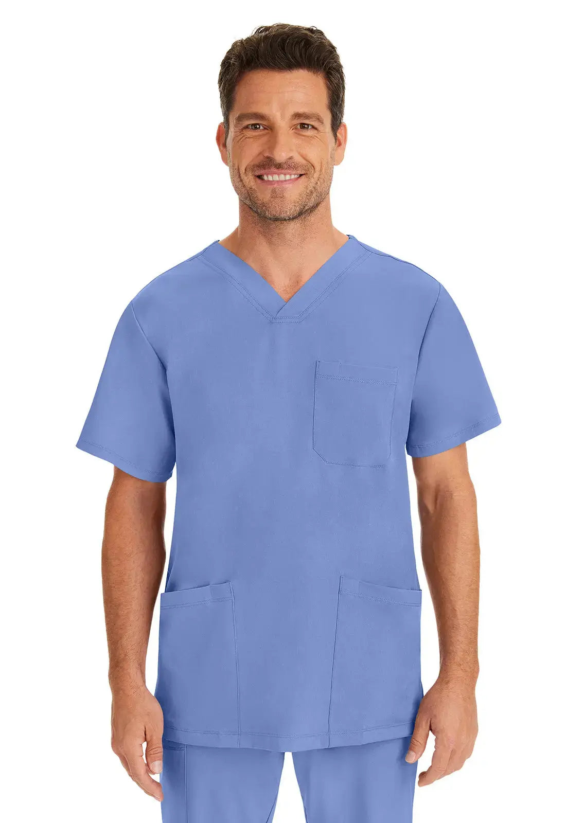 Healing Hands Purple Label Mathew Men's Scrub Top 2590Â Simply Scrubs Australia