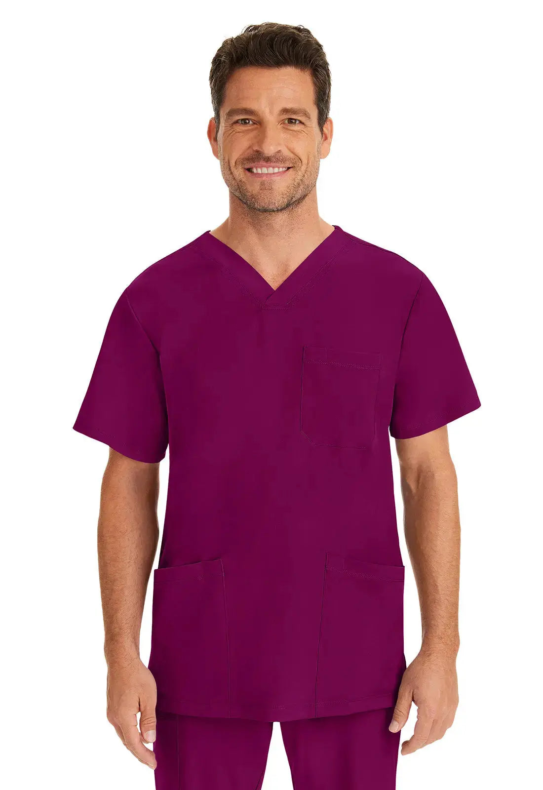 Healing Hands Purple Label Mathew Men's Scrub Top 2590Â Simply Scrubs Australia