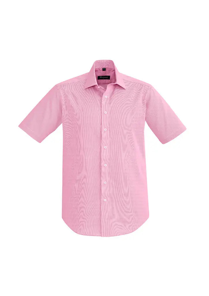Biz Corporates Hudson Mens Short Sleeve Shirt 40322.