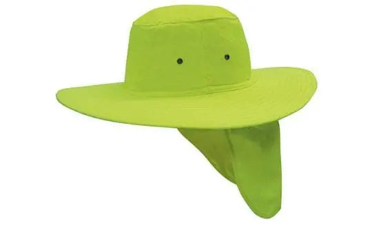 Wide Brim Hat with Neck Flap 4055 - City Workwear