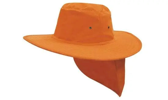 Wide Brim Hat with Neck Flap 4055 - City Workwear