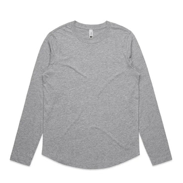 As Colour Women's Curve Logn Sleeve Tees 4055 As Colour