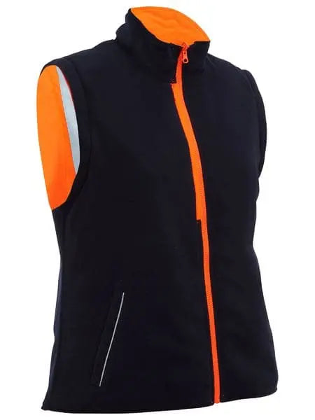 Bisley Taped Women's Hi Vis 5 in 1 Rain Jacket BKL6975 - City Workwear