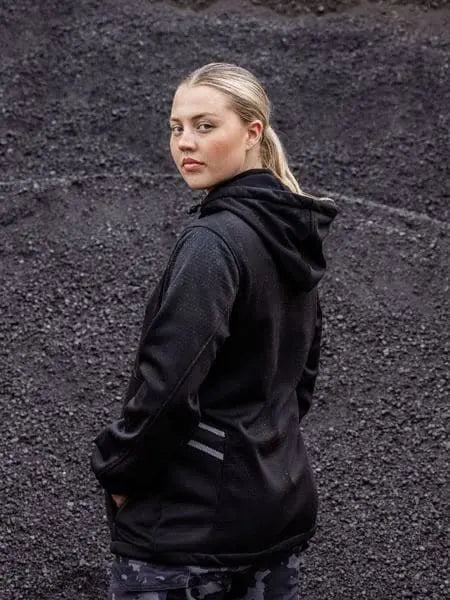 Bisley Women's Liquid Repellent Fleece Hoodie BKL6574 - City Workwear