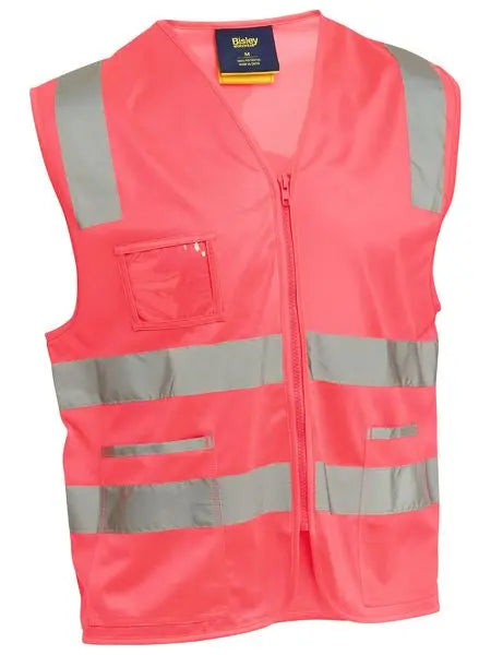 Bisley Taped Hi Vis Safety Vest BV0341T - City Workwear