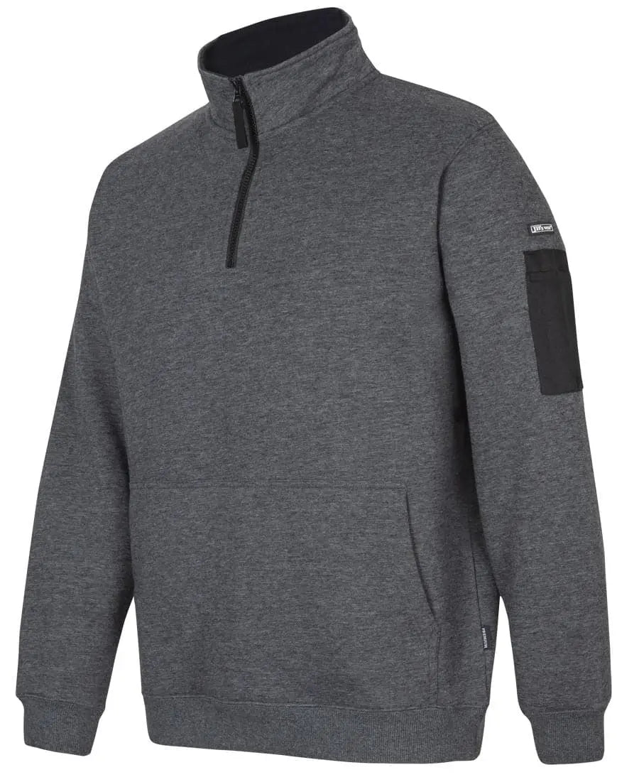Jb's Premium Trade 1/2 Zip Fleece 6CHF - City Workwear