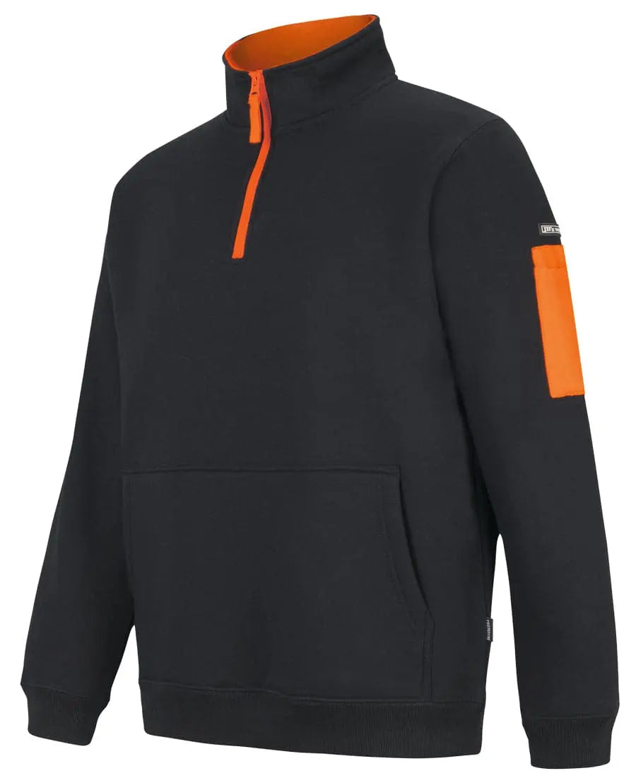 Jb's Premium Trade 1/2 Zip Fleece 6CHF - City Workwear