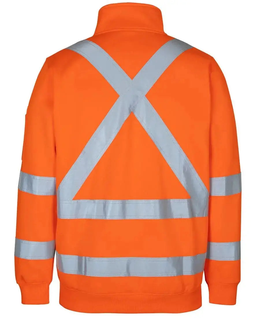 Jb's NSW QLD Rail X Back Half Zip Fleece 6DAQF Jb's Wear