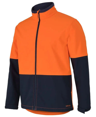 Jbs Hi-Vis water resist sofshell jacket 6HRJ Jb's Wear