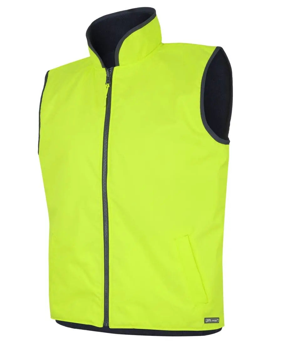 JB'S Hi-Vis Reversible Vest 6HRV - City Workwear