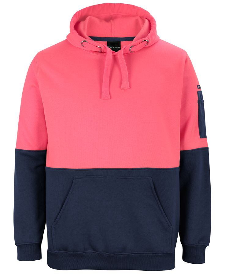 JB'S Hi-Vis Pull Over Hoodie 6HVPH - City Workwear