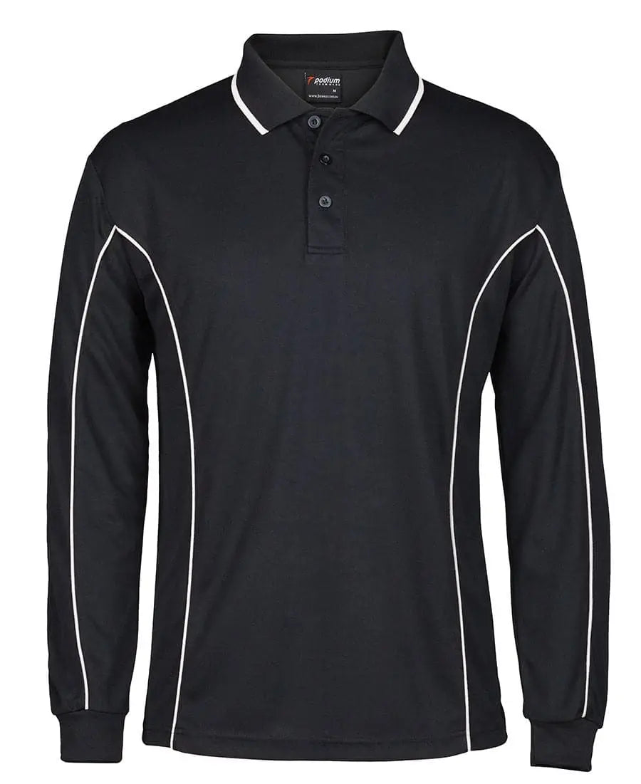 JB'S Long Sleeve Piping Polo 7PIPL - City Workwear