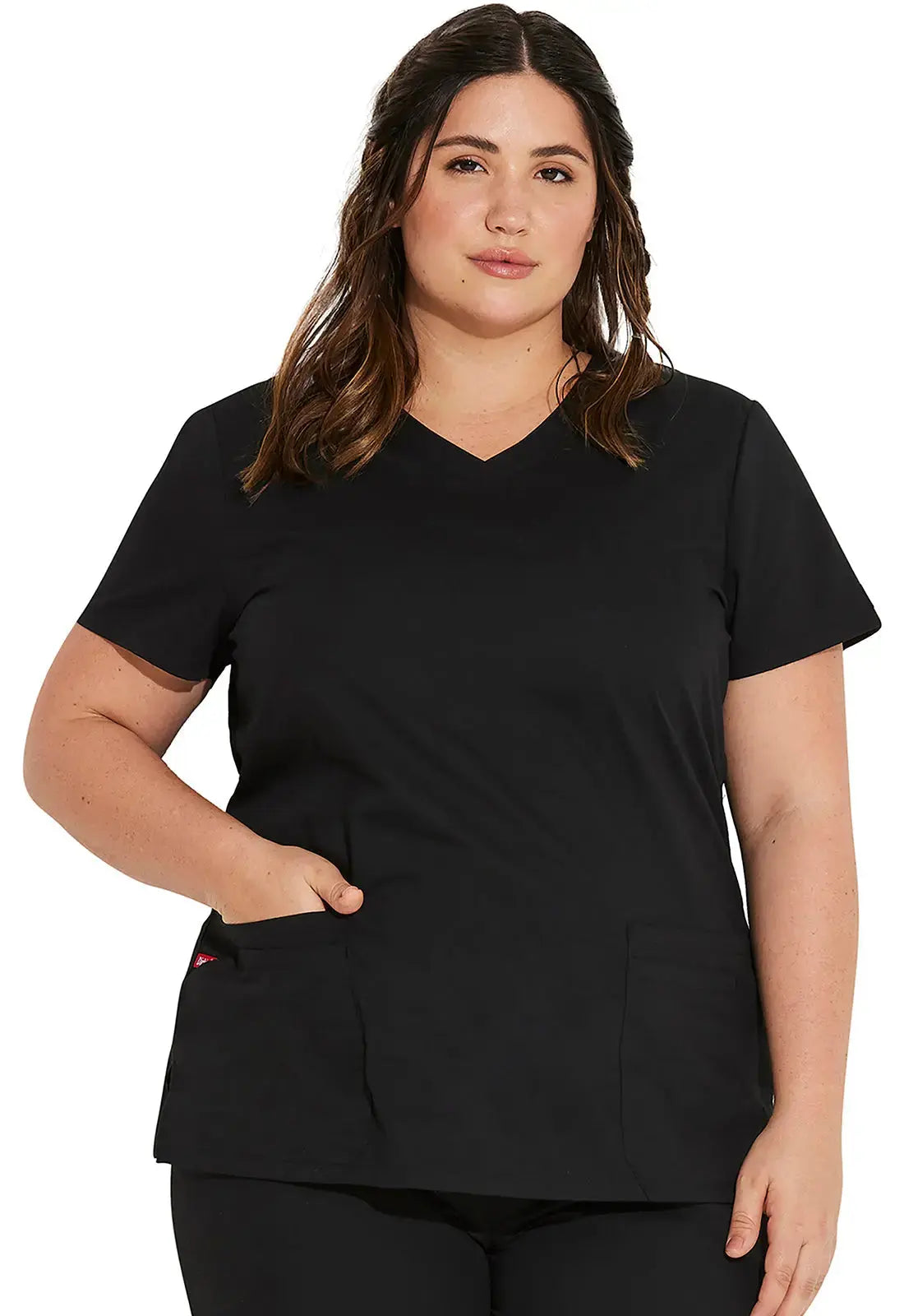 Dickies EDS Signature Women's V-Neck Scrub Top 85906Â Simply Scrubs Australia