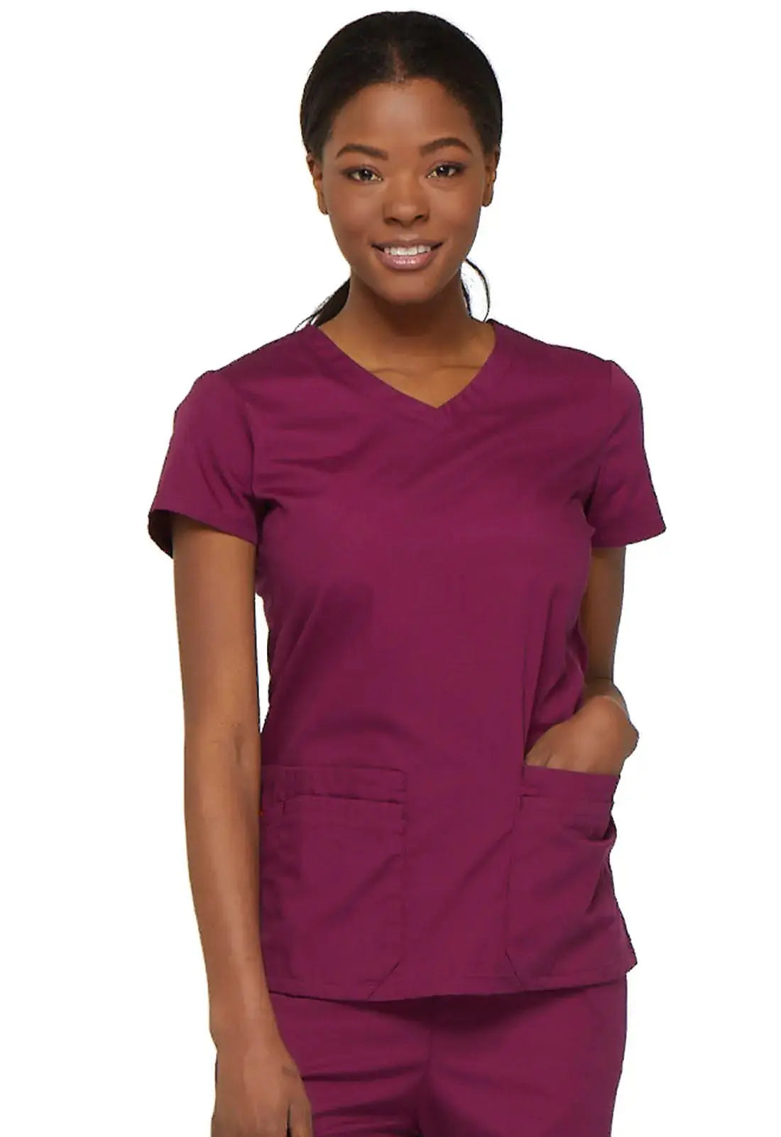 Dickies EDS Signature Women's V-Neck Scrub Top 85906Â Simply Scrubs Australia