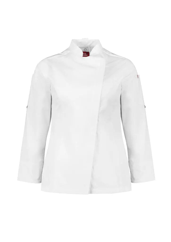Biz Collection Womens Alfresco Long Sleeve Chef Jacket CH330LL - City Workwear