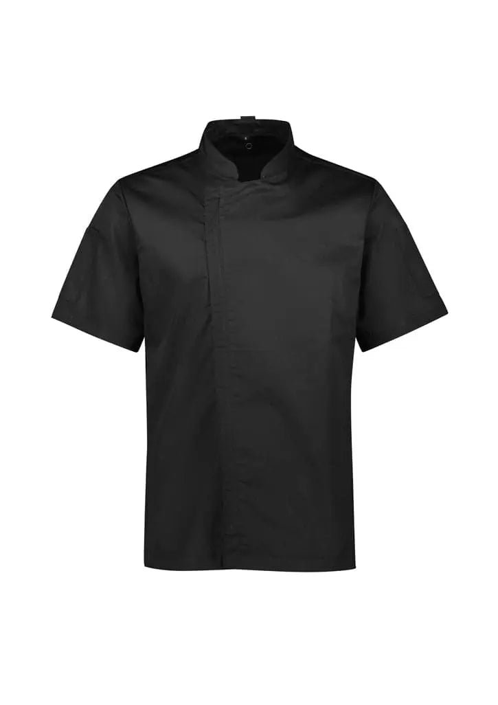 Biz Collection Men's Alfresco Short Sleeve Chef Jacket CH330MS - City Workwear