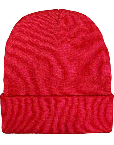 Winning Spirit Roll Up Knit Beanie CH61 - City Workwear