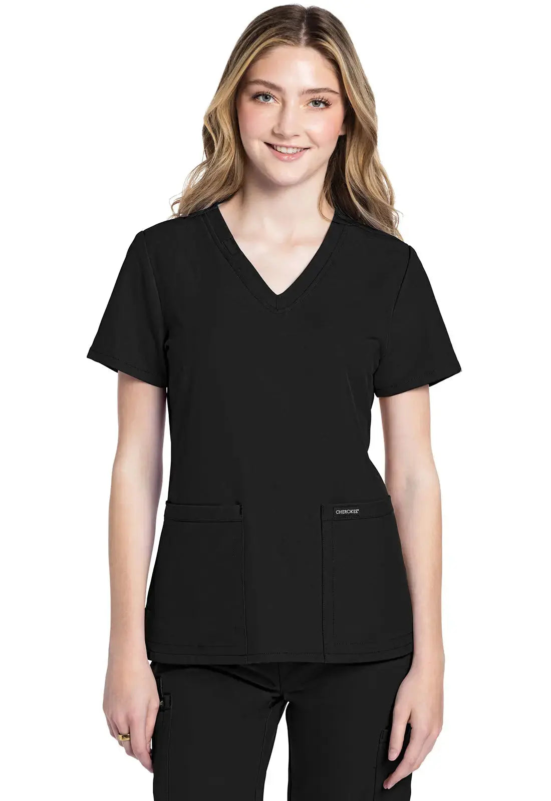 Cherokee Workwear Originals Women's Scrub Top CK953AÂ Simply Scrubs Australia
