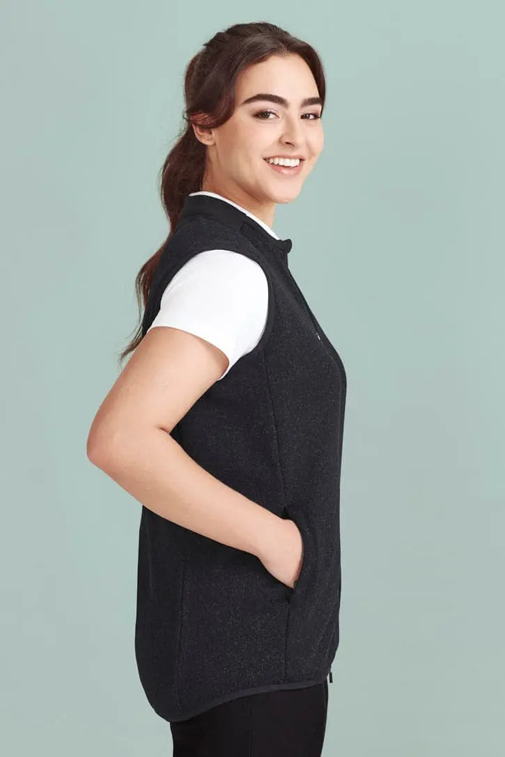 Biz Care Nova Womens Knit Vest CO343LV Flash Uniforms