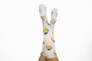 Softies Women's Fashion Pineapples Nursing Socks PIS01 - City Workwear