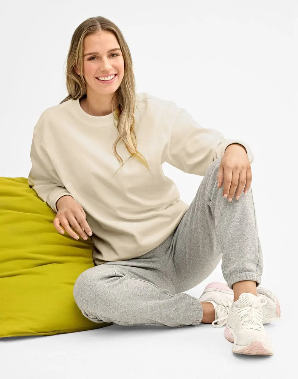 Unisex Air-layered CVC Crew Nech Sweater FL05 - City Workwear