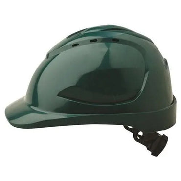 Pro Choice Hard Hat (V9) - Vented, 6 Point Ratchet Harness - HHV9R PPE Pro Choice GREEN