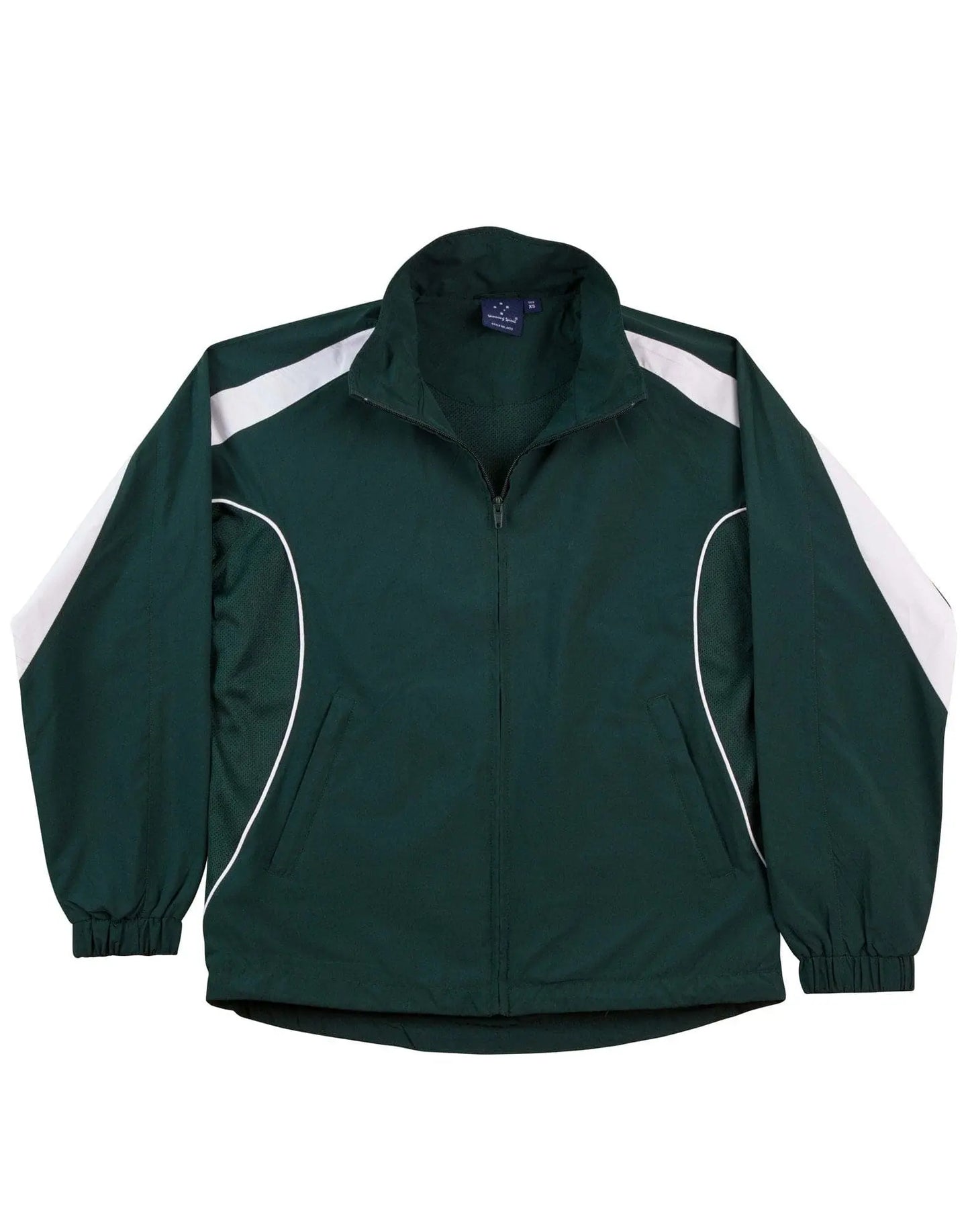 Legend Adults Warm Up Jacket JK53 Casual Wear Winning Spirit XS Bottle/White