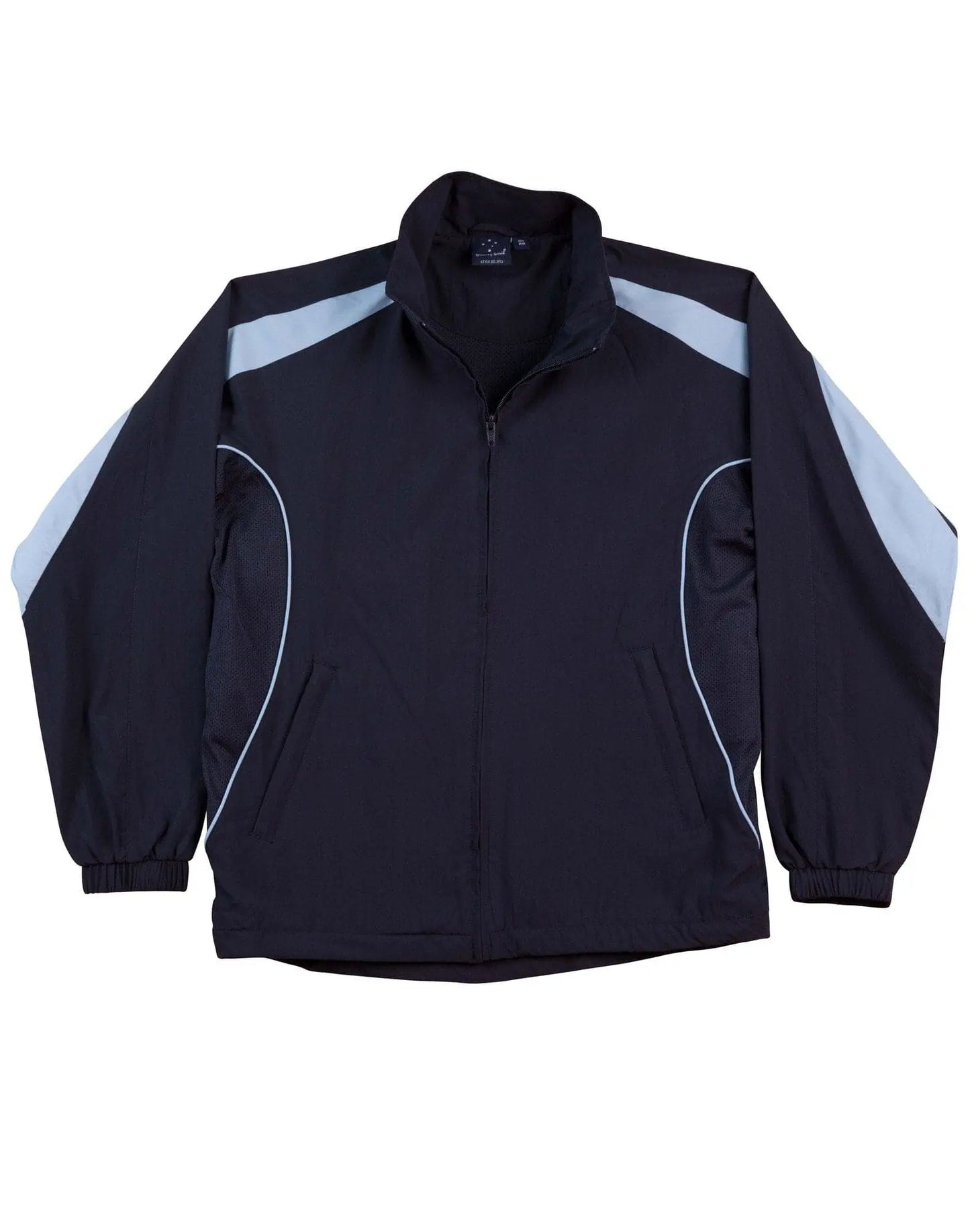 Legend Kids Warm Up Jacket JK53K Casual Wear Winning Spirit 6K Navy/Sky Blue