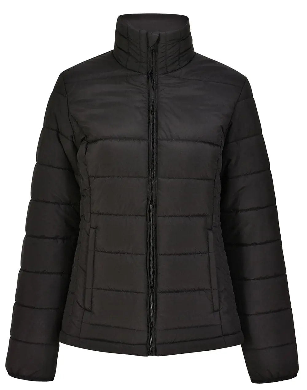 Winning Spirit Ladie's Sustainable Insulated Puffer Jacke JK60 Casual Wear Winning Spirit 6 Black