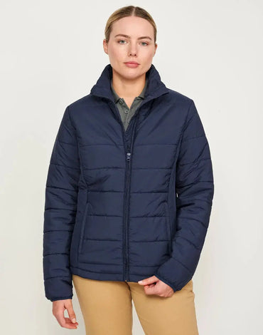 Winning Spirit Ladie's Sustainable Insulated Puffer Jacke JK60 Metro Workwear.