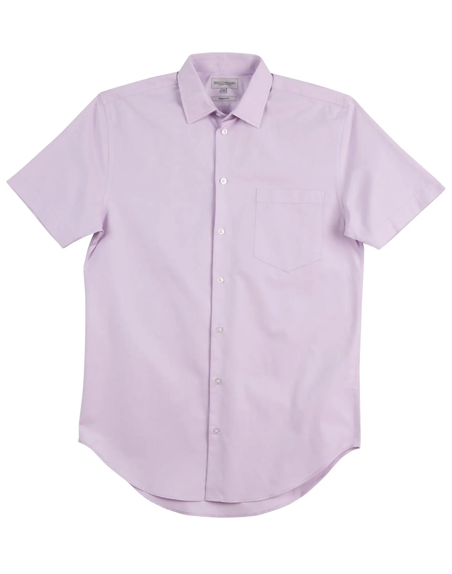 Men's CVC Oxford Short Sleeve Shirt M7040S Benchmark