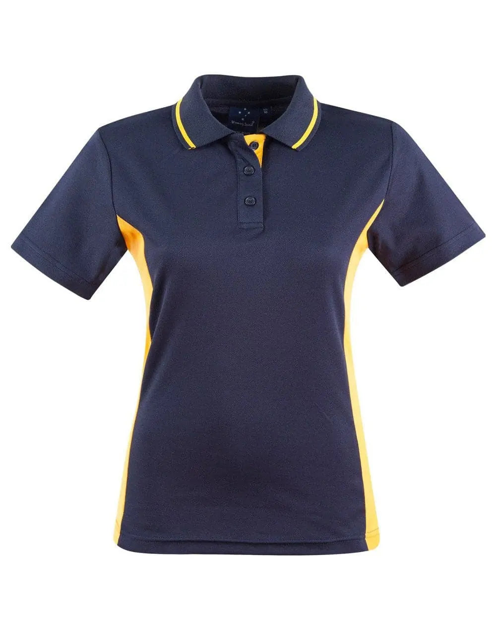 Teammate Polo Shirt Ladies PS74 Casual Wear Winning Spirit 8 Navy/Gold