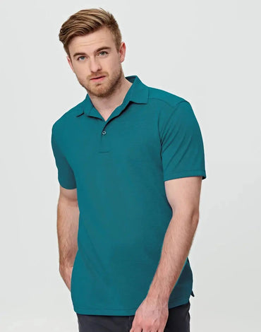 Mens Bamboo Charcoal Corporate Short Sleeve Polo PS87 Metro Workwear.