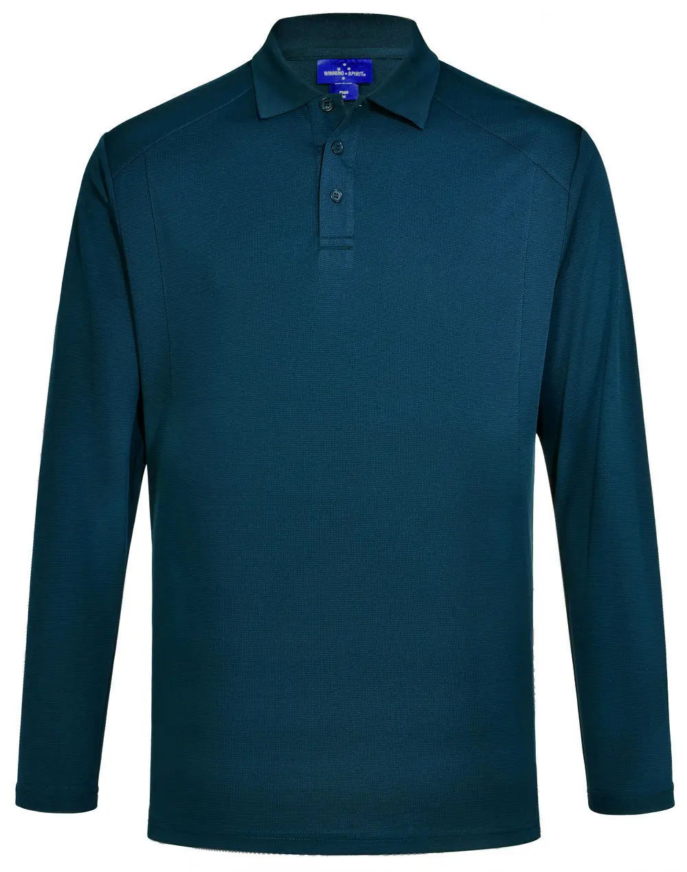 Mens Bamboo Charcoal Eco Fabric Long Sleeve Polo PS89 - City Workwear