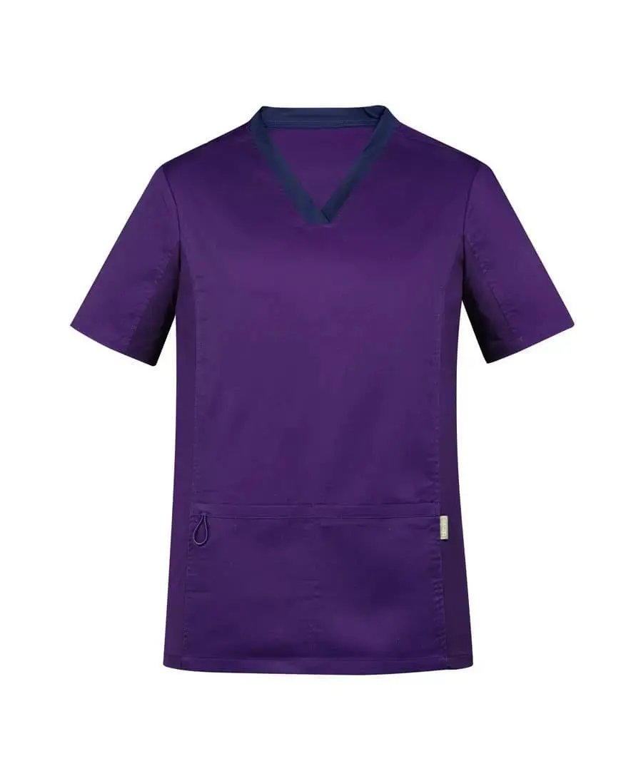 Biz Care Riley Mens V-Neck Scrubs Clothing Top CST043MS - Simply Scrubs Australia