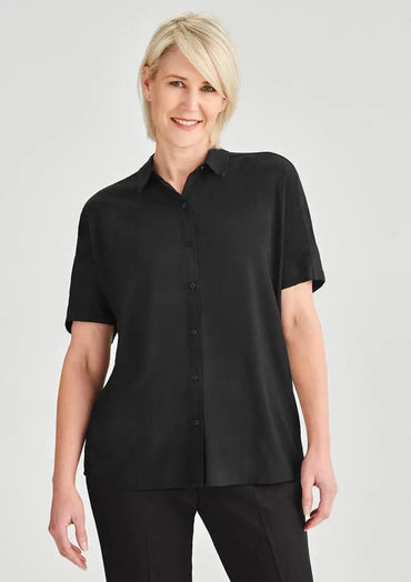 Biz Collection Dahlia Short Sleeve Blouse RB365L - City Workwear