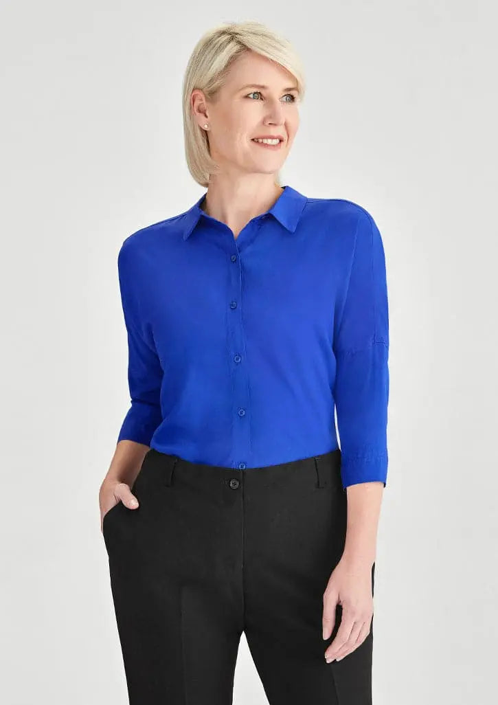 Biz Collection Dahlia 3/4 Sleeve Blouse RB366LT - City Workwear