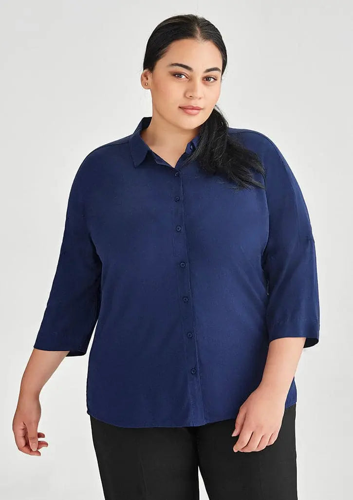 Biz Collection Dahlia 3/4 Sleeve Blouse RB366LT - City Workwear