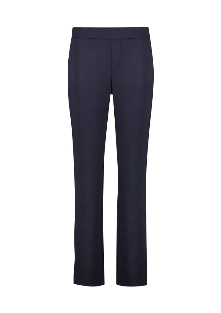 Biz Collection Scuba Ponte Women's Mid Rise Pull On Pant RGP304L - City Workwear